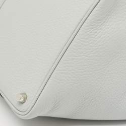 Hermès Bleu Pale Taurillon Clemence Leather Picotin Lock 18 Bag