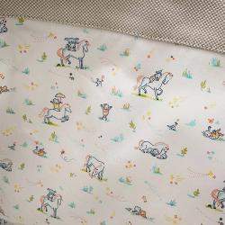 Hermes Gris Pale/Navy Toile H Tote Bag