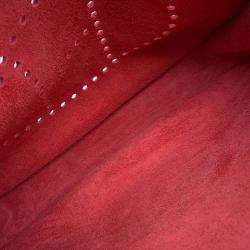 Hermes Rose Extreme Taurillon Clemence Evelyne 29 Shoulder Bag