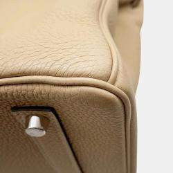Hermes Trench Togo Leather Birkin 35 Tote Bag