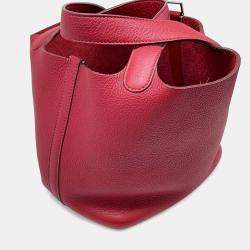 Hermes Picotin Lock Rouge Garance Taurillon Clemence 18