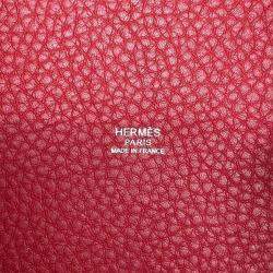 Hermes Picotin Lock Rouge Garance Taurillon Clemence 18