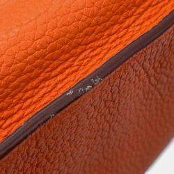 Hermes Jypsiere Feu Taurillon Clemence Size 34