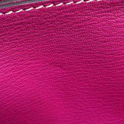 Hermes Rose Purple Evercolor Roulis 23 Shoulder Bag