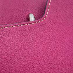 Hermes Rose Purple Evercolor Roulis 23 Shoulder Bag