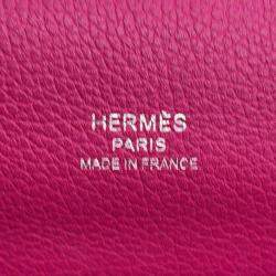 Hermes Rose Purple Evercolor Roulis 23 Shoulder Bag