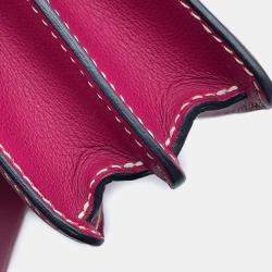Hermes Rose Purple Evercolor Roulis 23 Shoulder Bag