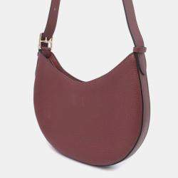 Pre Owned Hermes Petit Arson Rouge H Togo Leather Bag