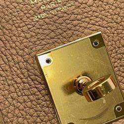  Hermes Biscuit Togo Leather Gold Finished Birkin 30