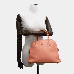 Hermes Crevette Taurillon Clemence Bolide 31 Handbag 