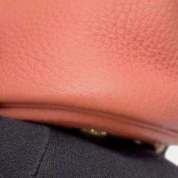 Hermes Crevette Taurillon Clemence Bolide 31 Handbag 