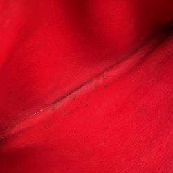 Hermes Rouge Casaque Taurillon Clemence  Steve Caporal 27 Handbag 