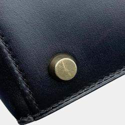 Hermes Black Box Calf Leather Kelly Sellier 28 Handbag 