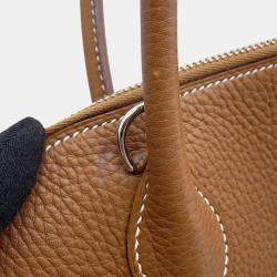 Hermes Bolide Gold Taurillon Clemence Size 31