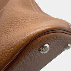 Hermes Bolide Gold Taurillon Clemence Size 31