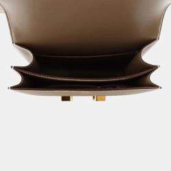 Hermes Etoupe Epsom Leather Constance Mini Shoulder Bag
