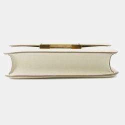 Hermes Craie Epsom Leather Constance 24 Shoulder Bag