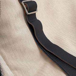 Pre Owned Hermes Black Taurillon Clemence  Victoria 50 Travel Bag 