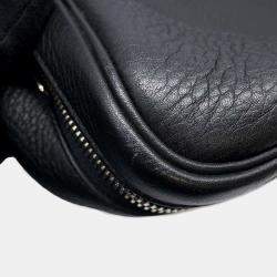 Pre Owned Hermes Black Taurillon Clemence  Victoria 50 Travel Bag 