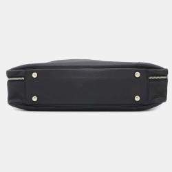Pre Owned Hermes Black Taurillon Clemence  Victoria 50 Travel Bag 