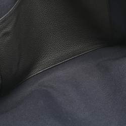 Hermes Noir Togo Leather Victoria Light Briefcase