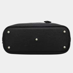 Pre Owned Hermes Black Clemence Leather Bolide 31 Top Handle Bag