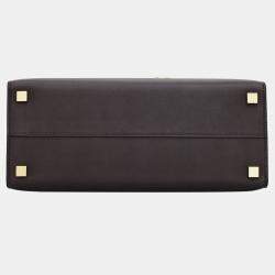 Hermes Rouge Sellier Swift Leather Boucle Sellier Shoulder Bag