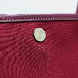 Hermes Red Leather Garden Party 36 bag