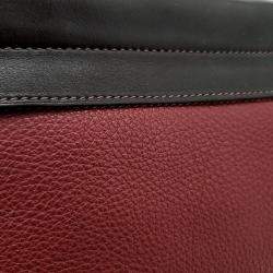 Pre Owned Hermes Red Leather Yeoh Bag