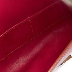 Hermes Red Leather Easy Clutch