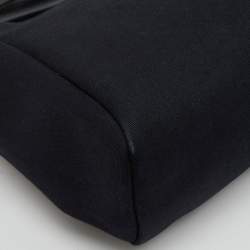 Hermes Black Toile Canvas and Vache Hunter 2in1 Herbag PM Backpack