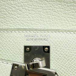 Hermes Vert Fizz Epsom Leather Kelly Desordre 20 Bag