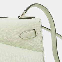 Hermes Vert Fizz Epsom Leather Kelly Desordre 20 Bag