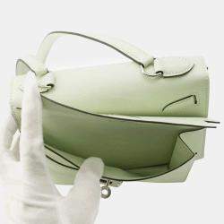 Hermes Vert Fizz Epsom Leather Kelly Desordre 20 Bag