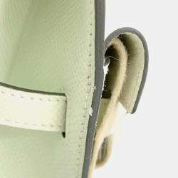 Hermes Vert Fizz Epsom Leather Kelly Desordre 20 Bag