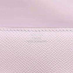 Hermes Mauve Pail Epsom Leather Constance Elan Shoulder Bag