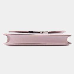 Hermes Mauve Pail Epsom Leather Constance Elan Shoulder Bag