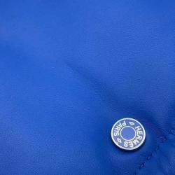 Hermes Blue Lambskin France Pilo