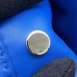 Hermes Blue Lambskin France Pilo
