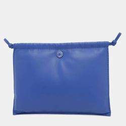 Hermes Blue Lambskin France Pilo