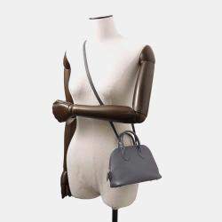 Hermes Ardoise Evercolor Bolide 1923 Mini Satchel Bag