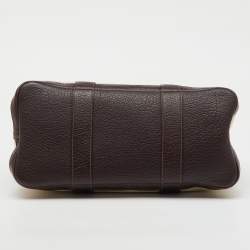 مملوكة مسبقًا Hermès Natural/Ebene Toile Canvas and Negonda Leather Garden Party 36 Bag