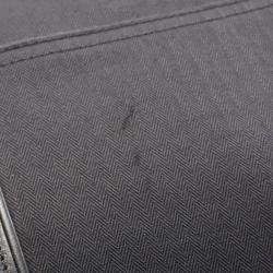 Hermes Black Canvas Leather Acapulco Basas Crossbody Bag