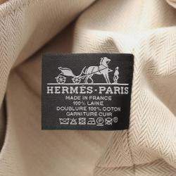 Hermes Canvas Beige Bride-a-Brac Large Handbag