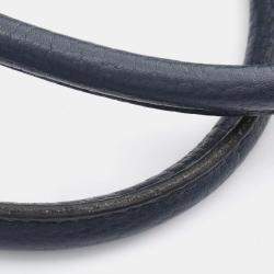 Pre Owned Hermes Navy Negonda Leather Garden Party 36 Tote Bag