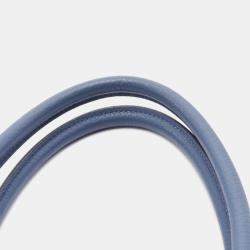 Hermes Blue Negonda Leather Garden Party 36 Tote Bag