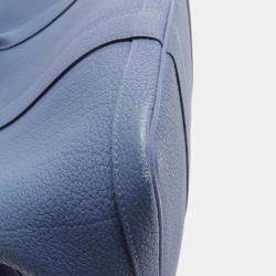 Hermes Blue Negonda Leather Garden Party 36 Tote Bag