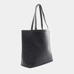 Pre Owned Hermes Black Taurillon Clemence Leather Cabas Serie 46 Tote Bag 