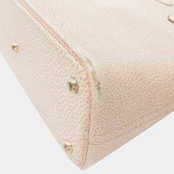 Hermes White Buffalo Leather Skipper Bolide 31 Handbag
