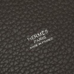 Hermes Etain Taurillon Clemence Picotin Lock 18 Handbag